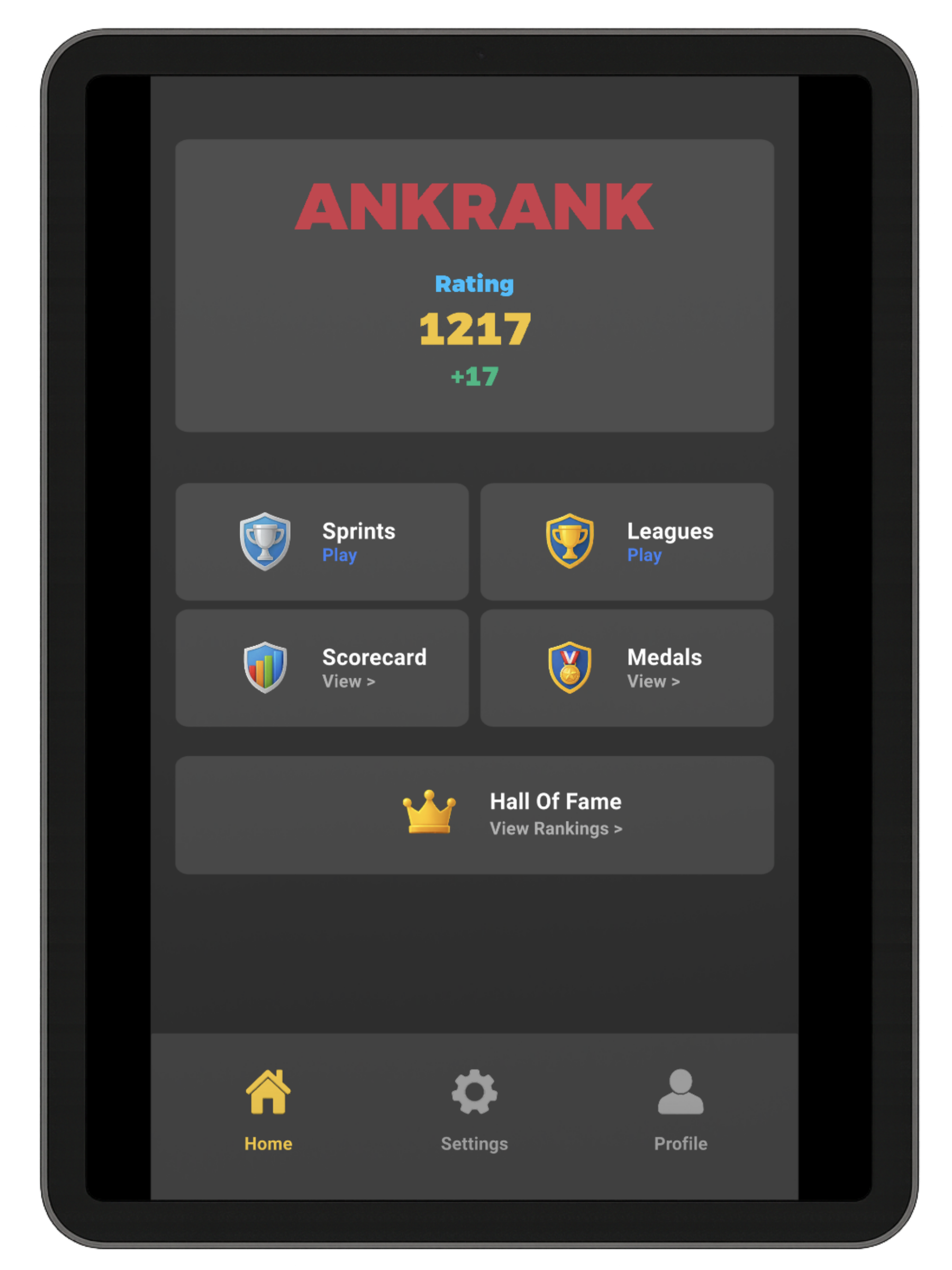 ANKRANK Game Demo